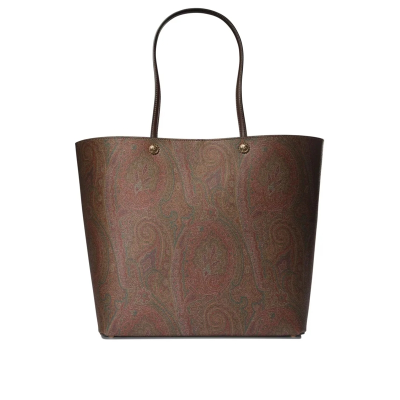 Etro Schultertasche " Essential Xl" Shoulder Bag Brown