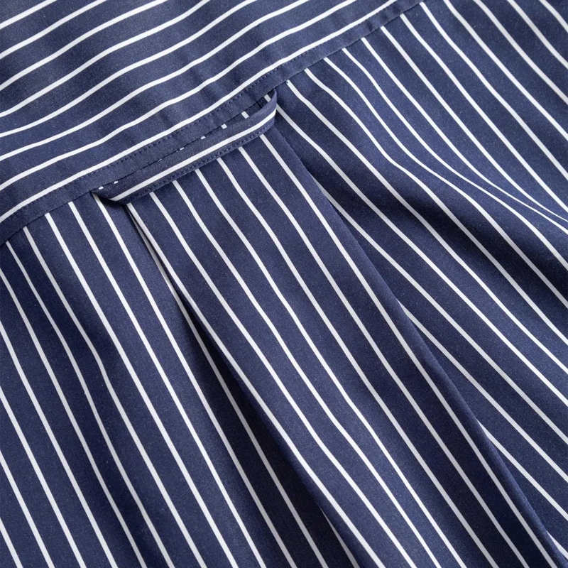 windsor. Bluse Hemdbluse aus Baumwolle blau(Image 4)