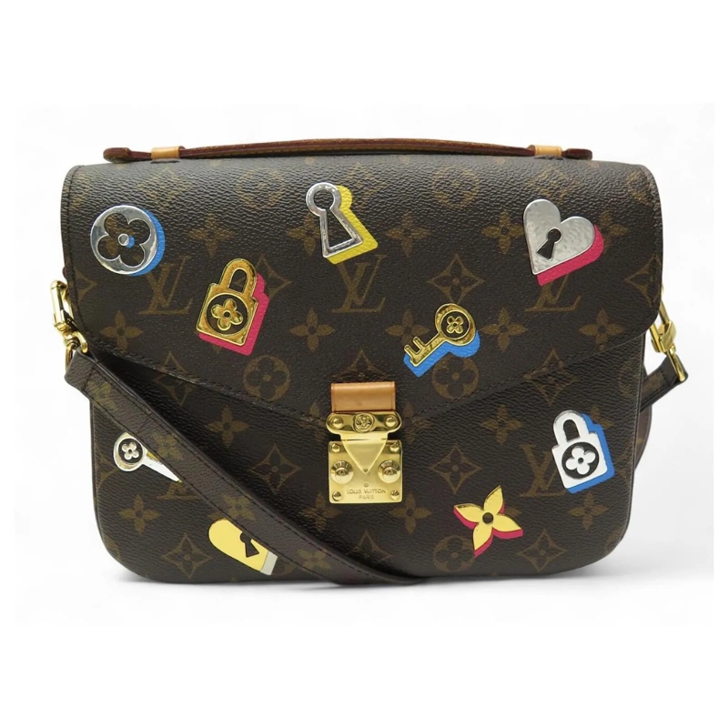 Louis Vuitton Sac à bandoulière LOUIS VUITTON METIS M44366 MONOGRAM LOVELOCK CANVA braun
