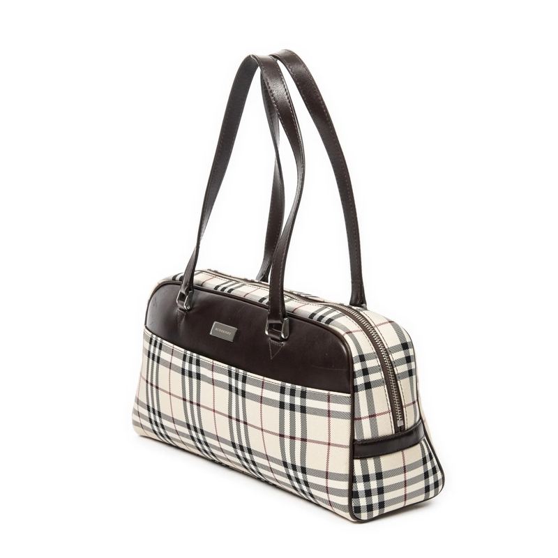 Burberry Crossbody Bag Rectangular Bowler beige