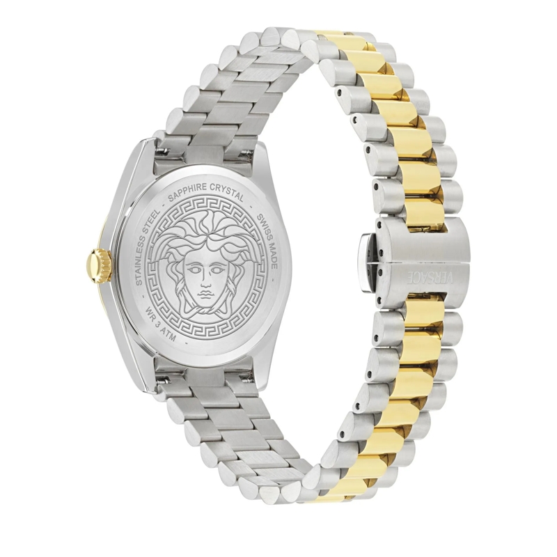 Versace Quarzuhr Quarz Analog Uhr Versace Millenium Lady silber(Image 5)