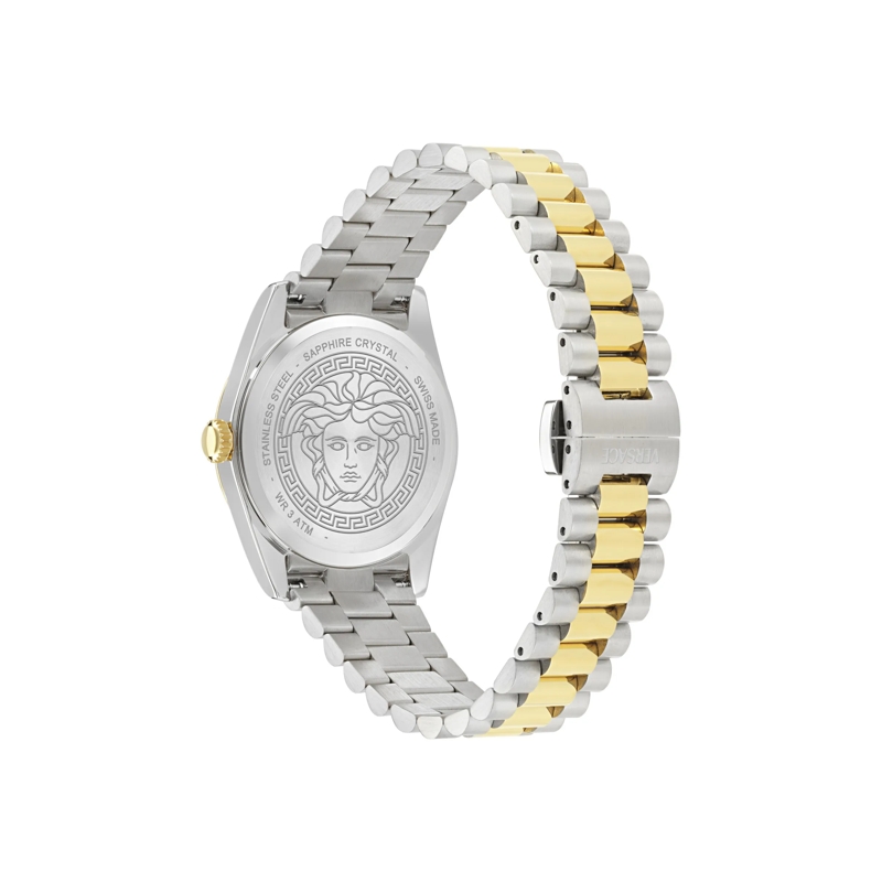 Versace Quarzuhr Quarz Analog Uhr Versace Millenium Lady silber(Image 4)