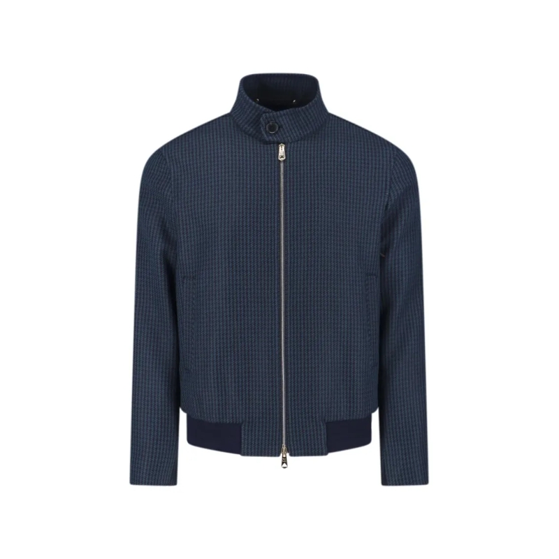 Paul Smith  Structured Jacket With Classic Silhouette Blue