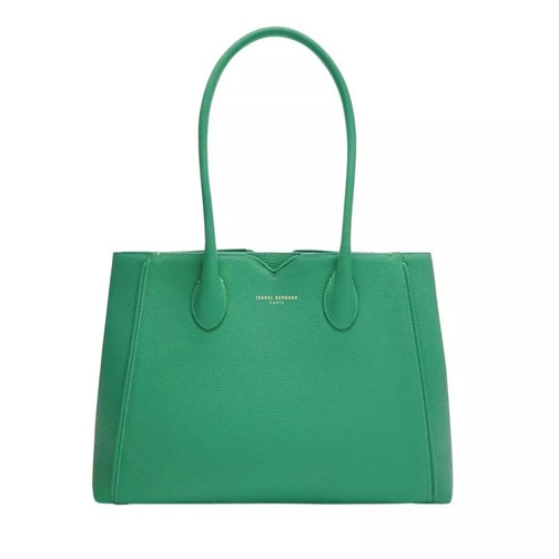 Isabel Bernard Honoré Cloe green calfskin leather handbag green Business Bag