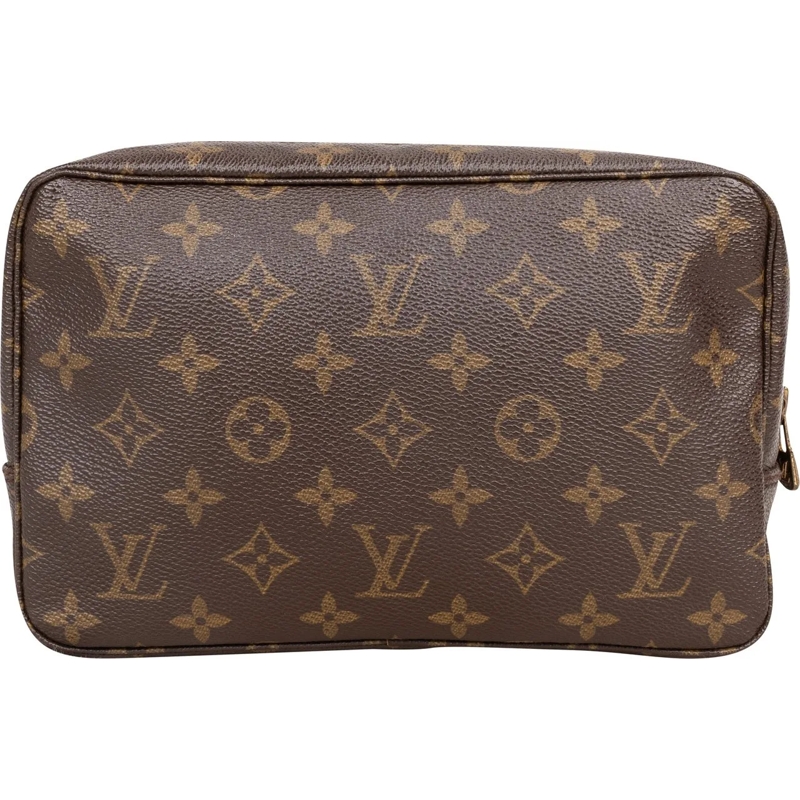 Louis Vuitton Tote Louis Vuitton Canvas Monogram Trousse Toilette 23  braun