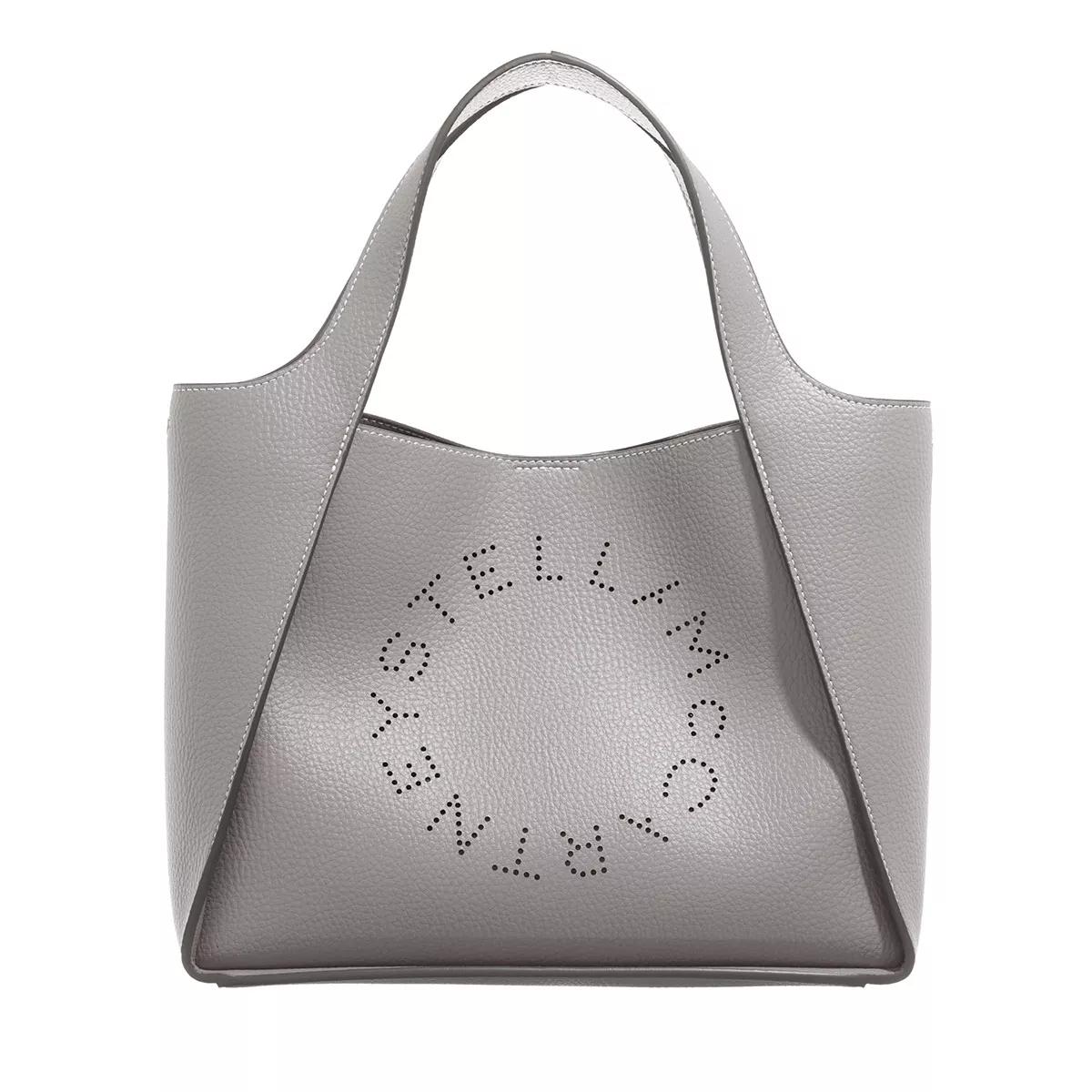 Stella McCartney Tote - Logo Embossed Tote Bag - Gr. unisize - in Grau - für Damen