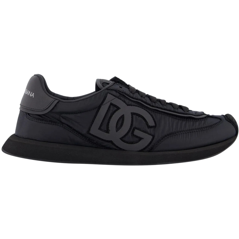 Dolce&Gabbana Low-Top-Sneaker Heren Cushion Sneaker Zwart schwarz