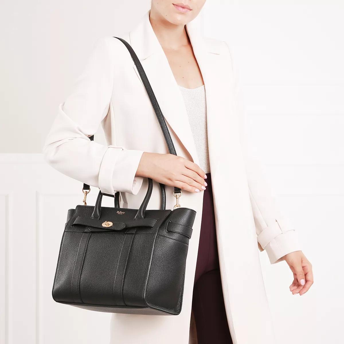 Mulberry Shoppers & Totes Bayswater Tote Bag Leather Small in zwart