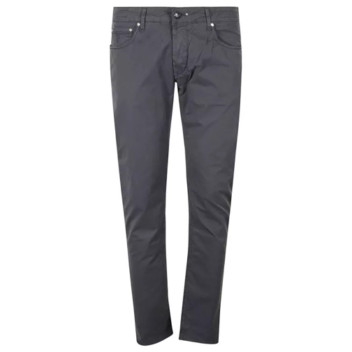 Handpicked Trousers Blue Blue 