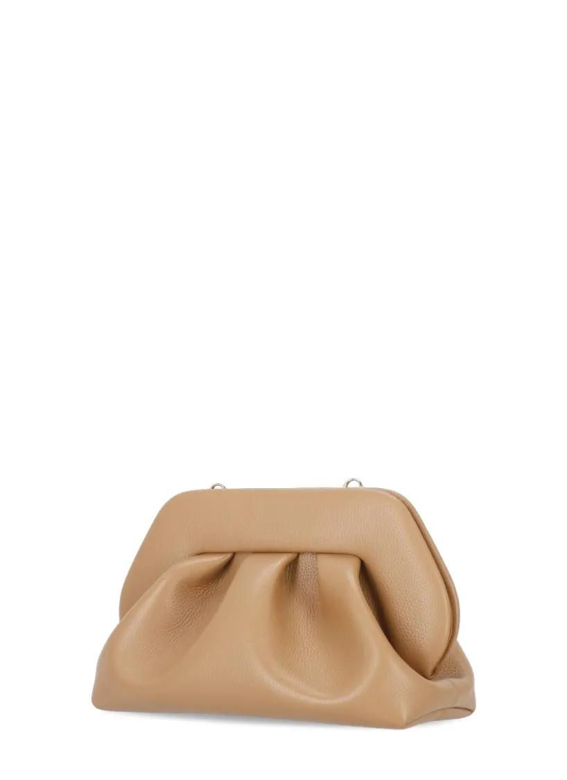 Themoirè Hobo bags Brown "Tia Bottalato" Vegan Leather Shoulder Bag in bruin