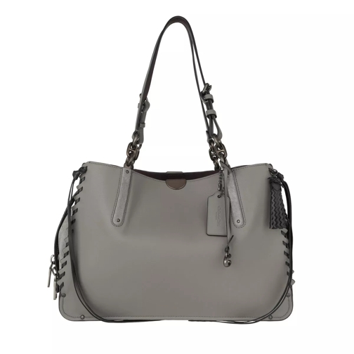 Coach Mixed Leather Dreamer Tote 36 Heather Grey Tote