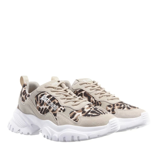 Just Cavalli Fondo Performance Dis. 33 Shoes Feather Grey sneaker basse