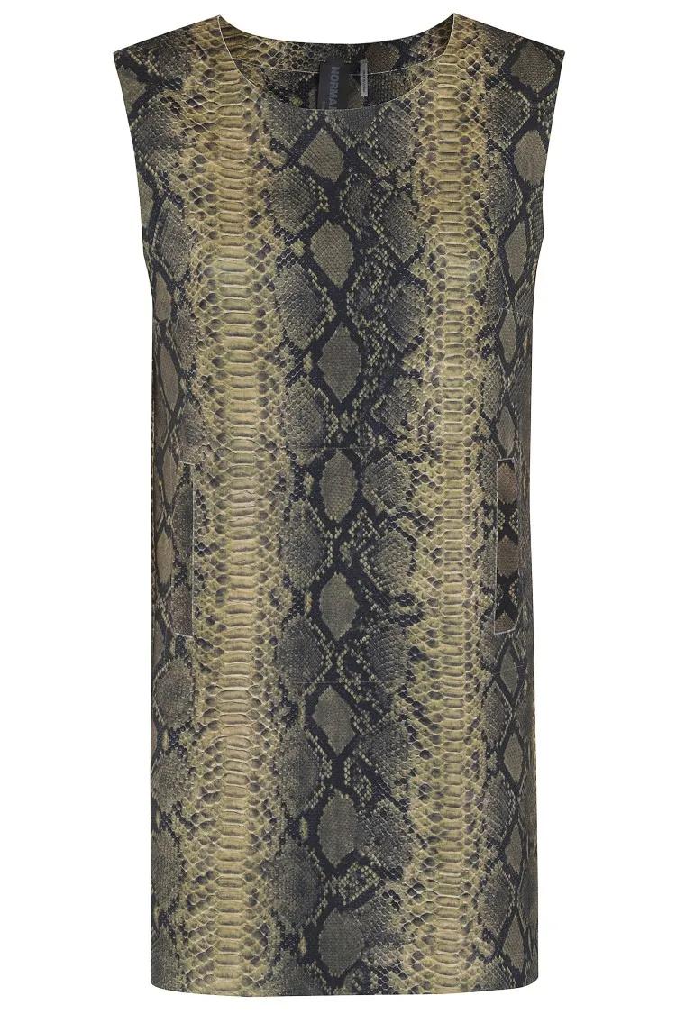Thumbnail - Norma Kamali - Tailored Sleeveless Dress - Größe XS - green