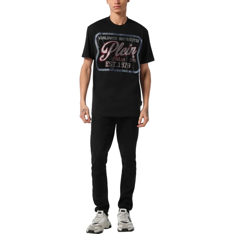 Philipp Plein T-Shirt T-Shirt Rundhalsausschnitt Milan schwarz(Image 4)