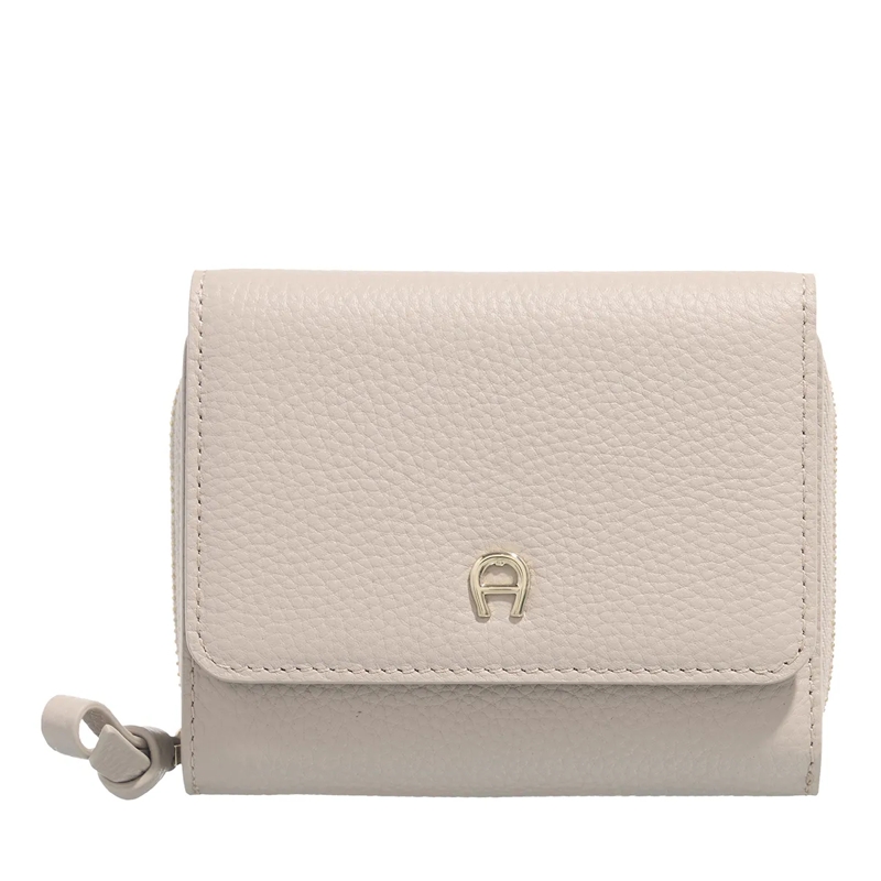 AIGNER Tri-Fold-Portemonnaie Mara Alpaca Beige
