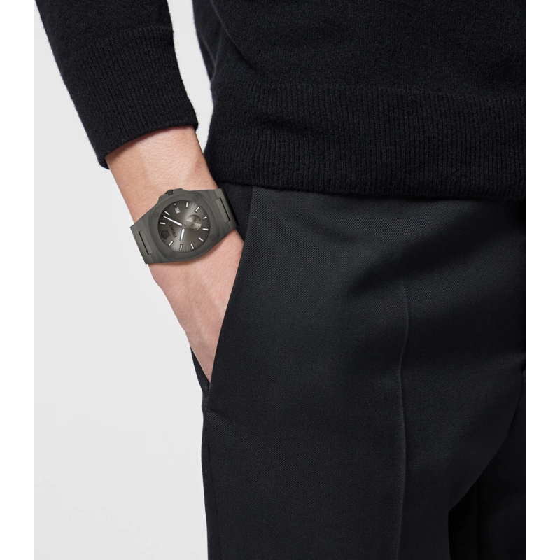 Versace Quarzuhr Quarz-Analoguhr Versace Tolomeo grau(Image 4)