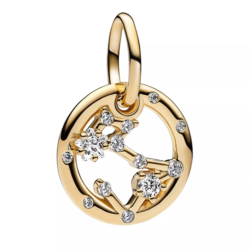 Pandora Pisces Zodiac Dangle Charm gold Pendant