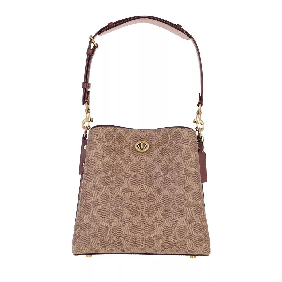 COACH®  Willow Bucket Bag In Signature Canvas With Heart Print