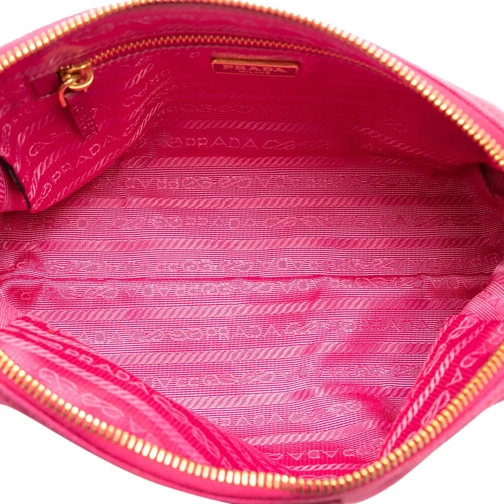 Prada Kosmetiktasche Canvas Pouch rose (Image 10)