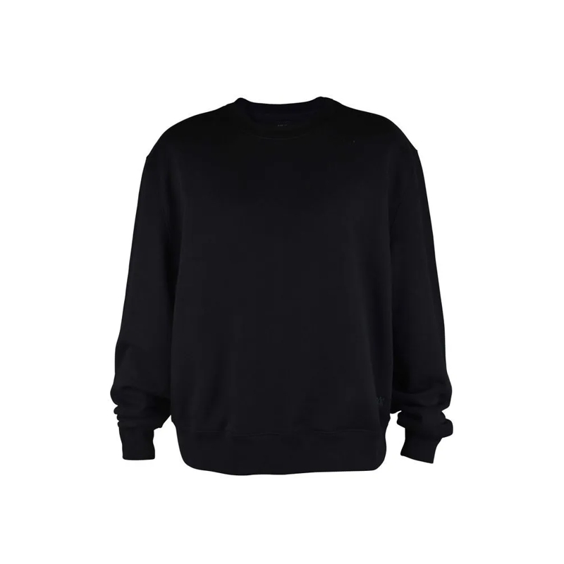 Amiri  Black Cotton Sweatshirt With Embroidered Logo Black