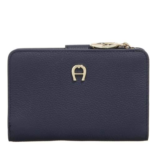 AIGNER Zita Cosmic Blue Bi-Fold Portemonnaie