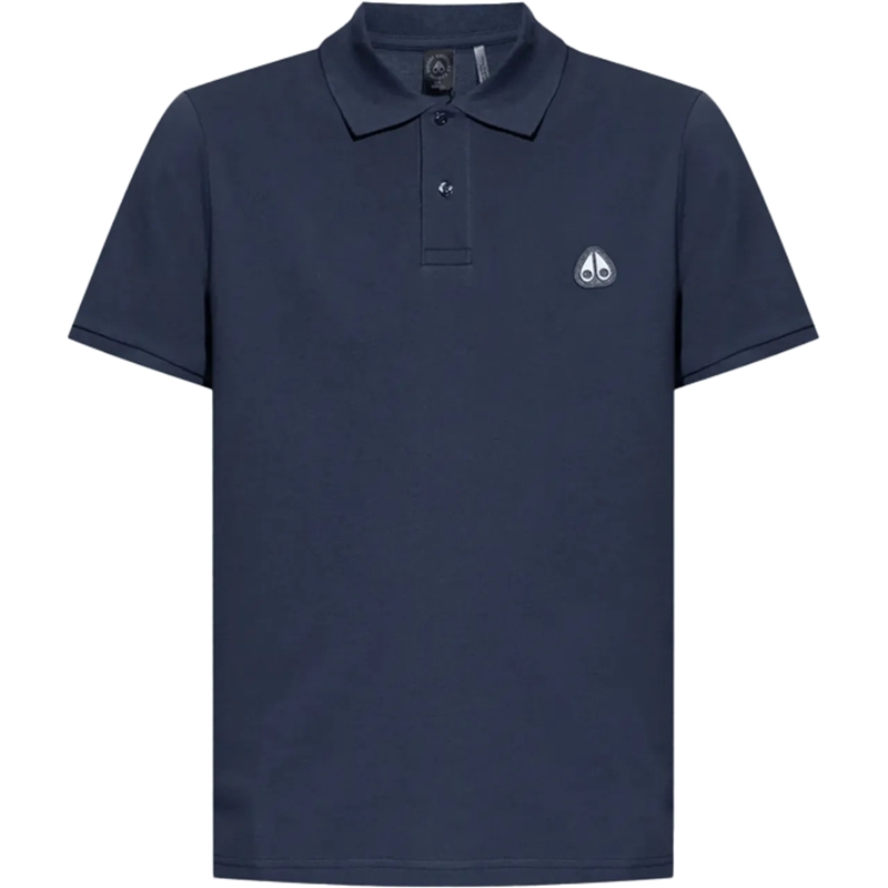 Moose Knuckles Polohemd Moose Knuckles Everett Polo blau