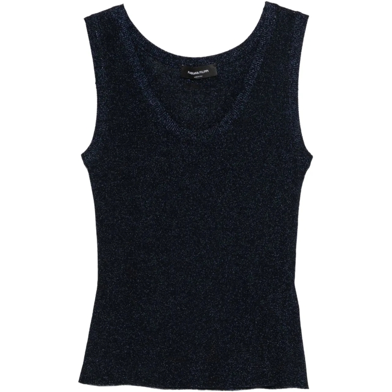 Fabiana Filippi Top Top Blue blau