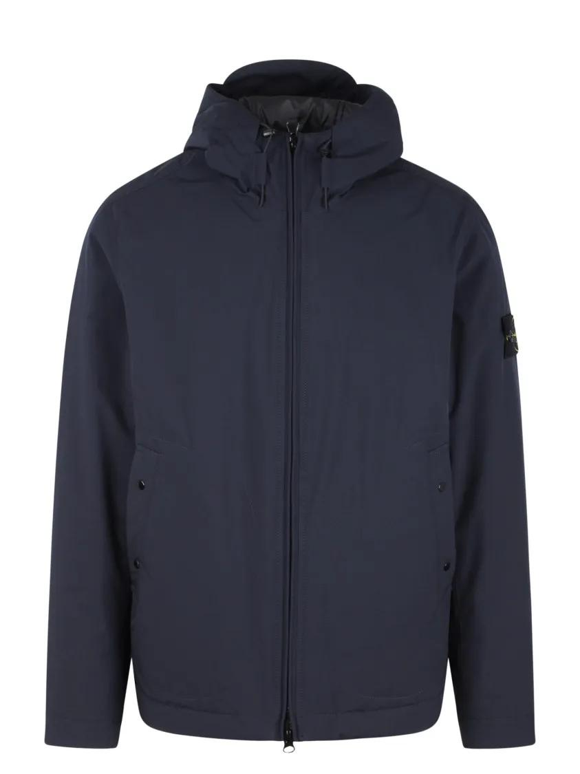 Thumbnail - Stone Island - Waterproof Hooded Blouson - Größe XL - blau