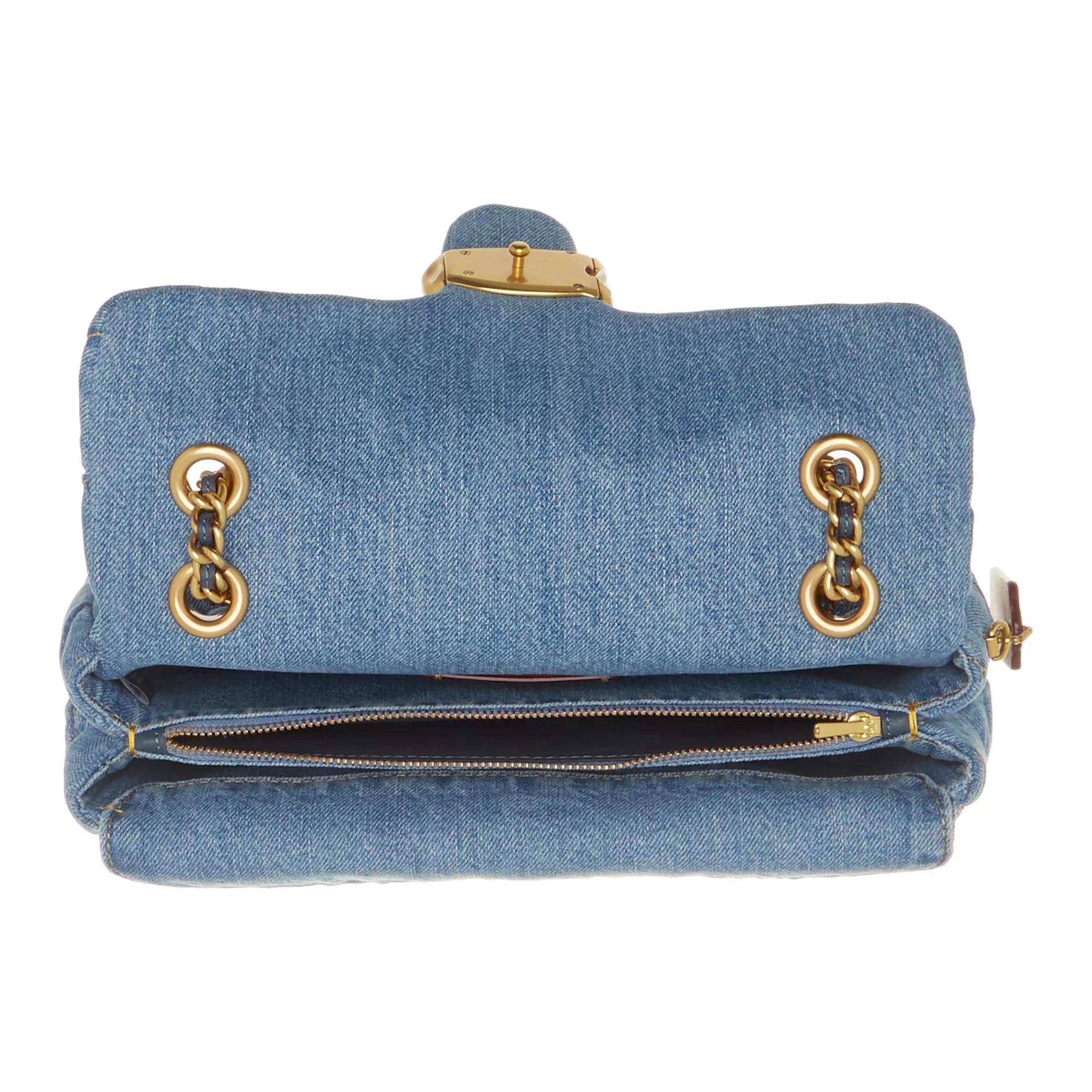 Coach Crossbody bags Qlt Dnm Tabby Sb 26;Brass Ind in blauw