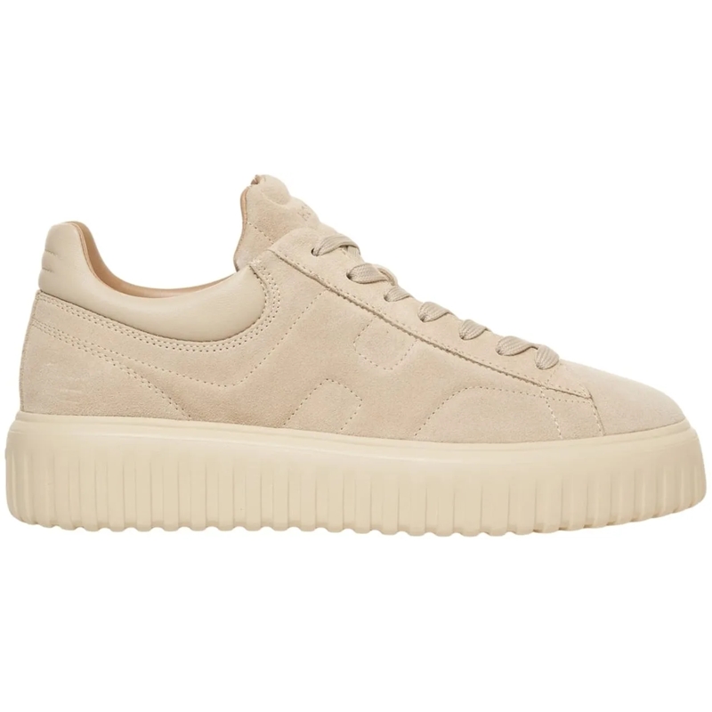 Hogan Low-Top-Sneaker Sneakers 'H-Stripes' beige