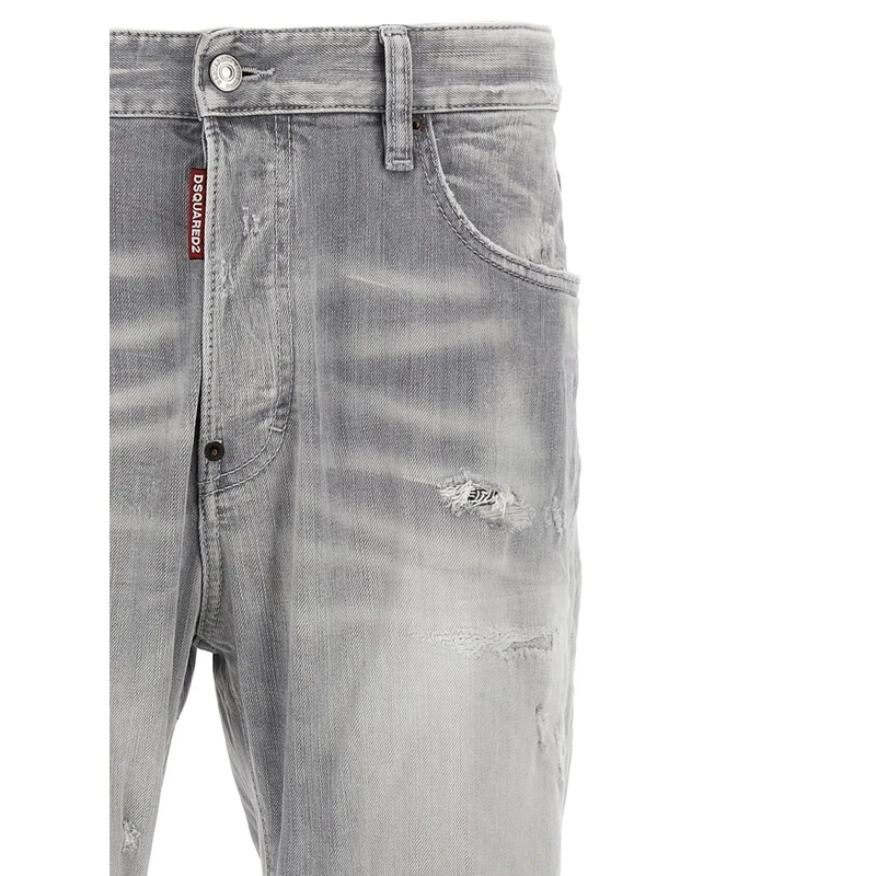 Dsquared2 Jeans 642' Jeans Grey(Image 3)