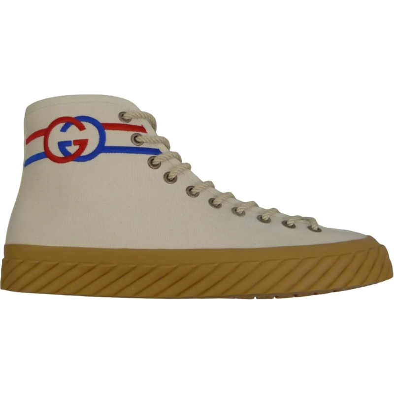 Gucci Low-Top-Sneaker Sneakers alte in canvas weiß
