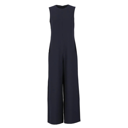 A.P.C. Jumpsuits Blue Viscose Blend Suit Blue