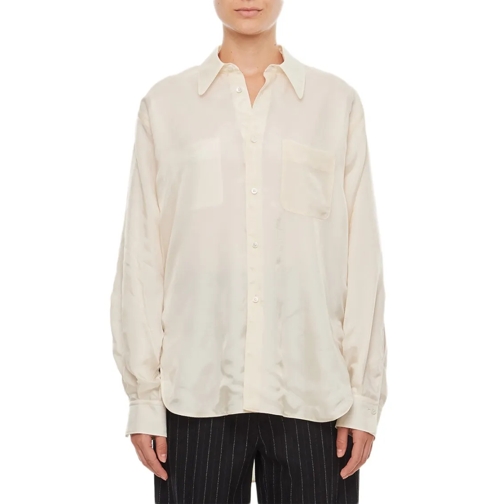 Quira Hemden Reversible Button-Up Shirt White