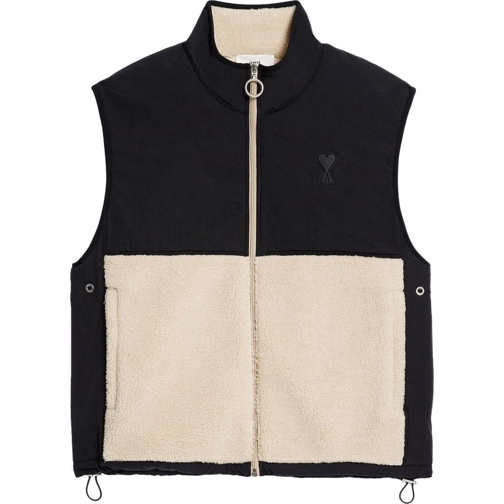 AMI Paris Daunenjacken De Coeur Logo Gilet Vest Jacket mehrfarbig