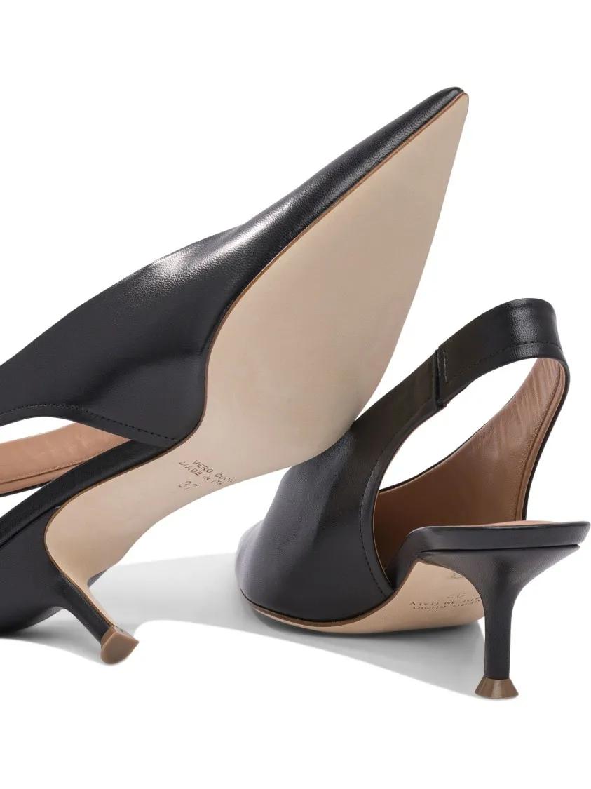 Thumbnail - LELLA BALDI Hohe Schuhe - Pointed Toe Slingback Heeled Shoes - Gr. 36,5 (EU) - in Schwarz - für Damen