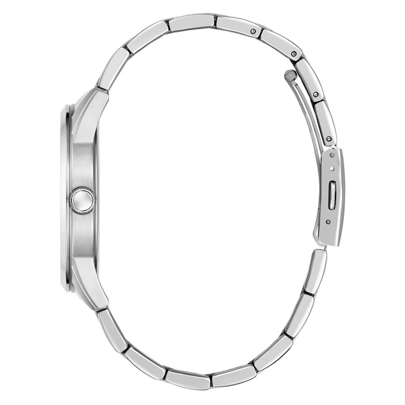 Guess Quarzuhr Quarz-Analoguhr Monte silber