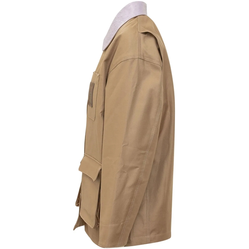 Casablanca Veste de transition Giacca con Colletto e Tasche Frontali beige(Image 3)