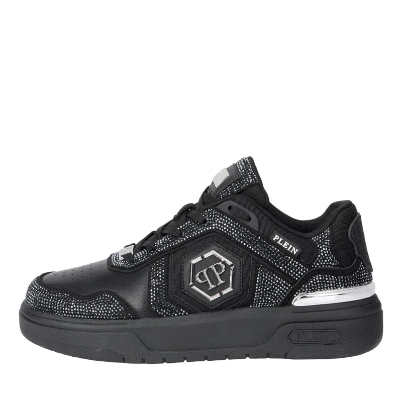 Philipp Plein Low-Top-Sneaker Entdecken Sie die Einzigartigkeit dieser Lo-Top-Sn schwarz