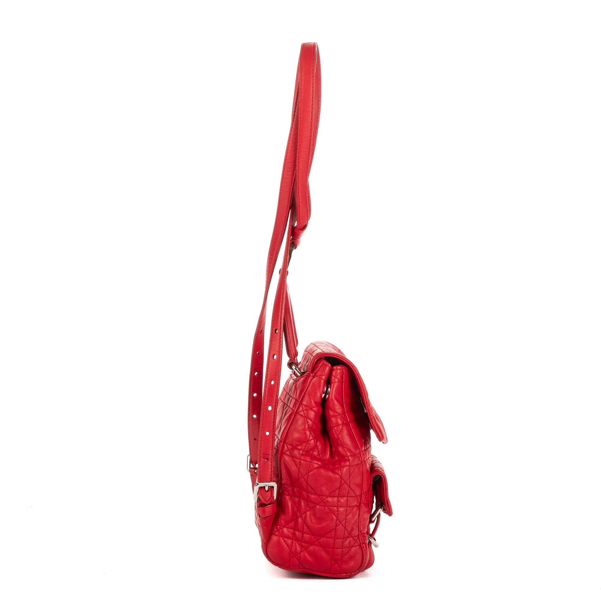 Thumbnail - Christian Dior Crossbody Bags - Stardust Backpack Small - Gr. unisize - in Rot - für Damen