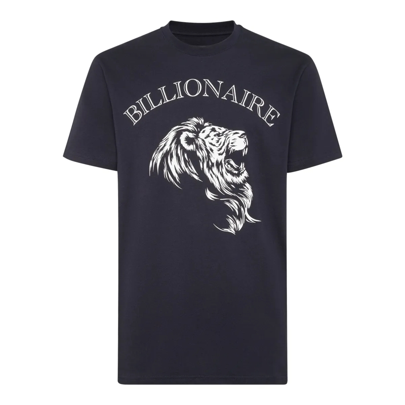BILLIONAIRE T-Shirt T-Shirt Lion dunkel-blau