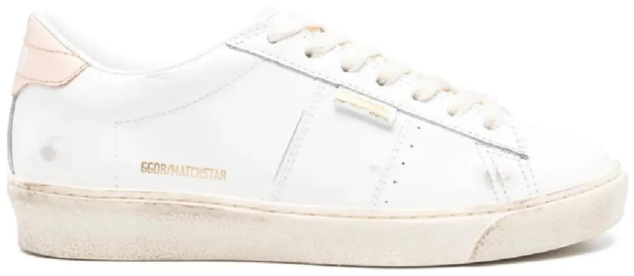 Golden Goose Low-Top Sneaker - Matchstar - Gr. 36 (EU) - in Bunt - für Damen - aus Ziernaht & Leder & Vintage oder Used Look & Synthetisches Material