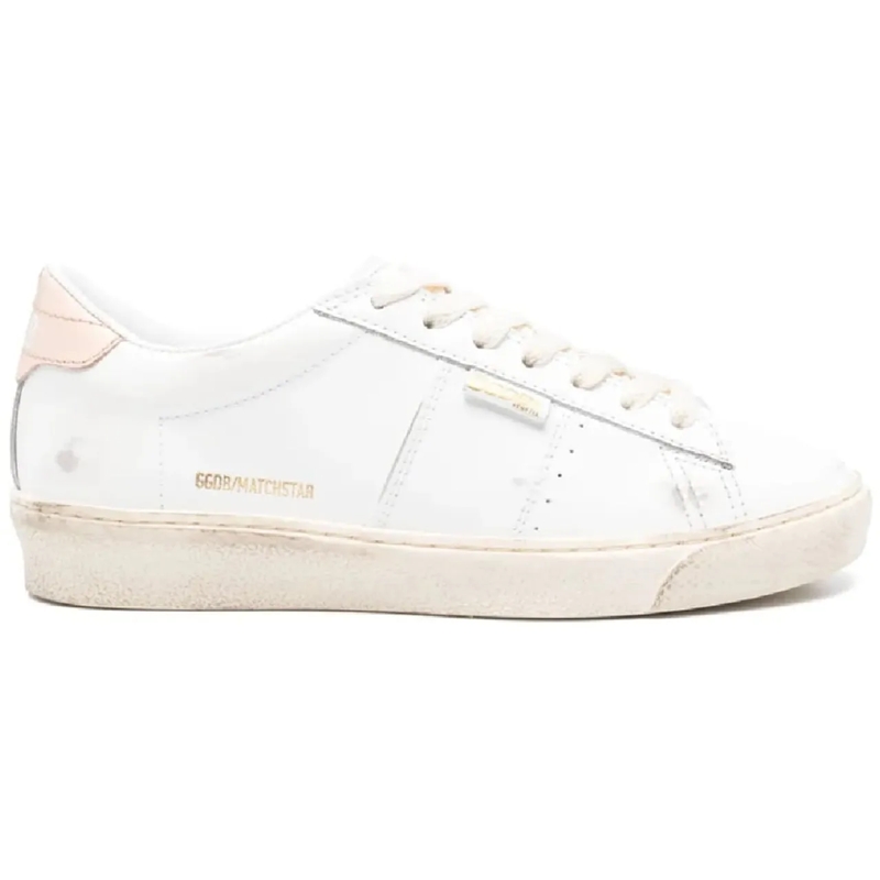 Golden Goose Low-Top-Sneaker Matchstar  White Pink