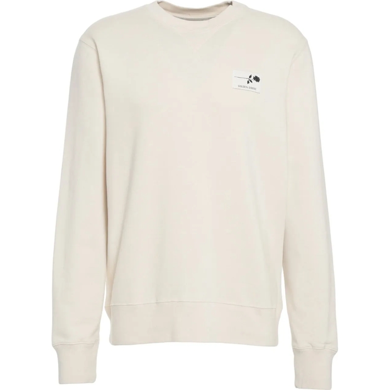 Golden Goose T-shirt Sweatshirt 'Archibald' beige