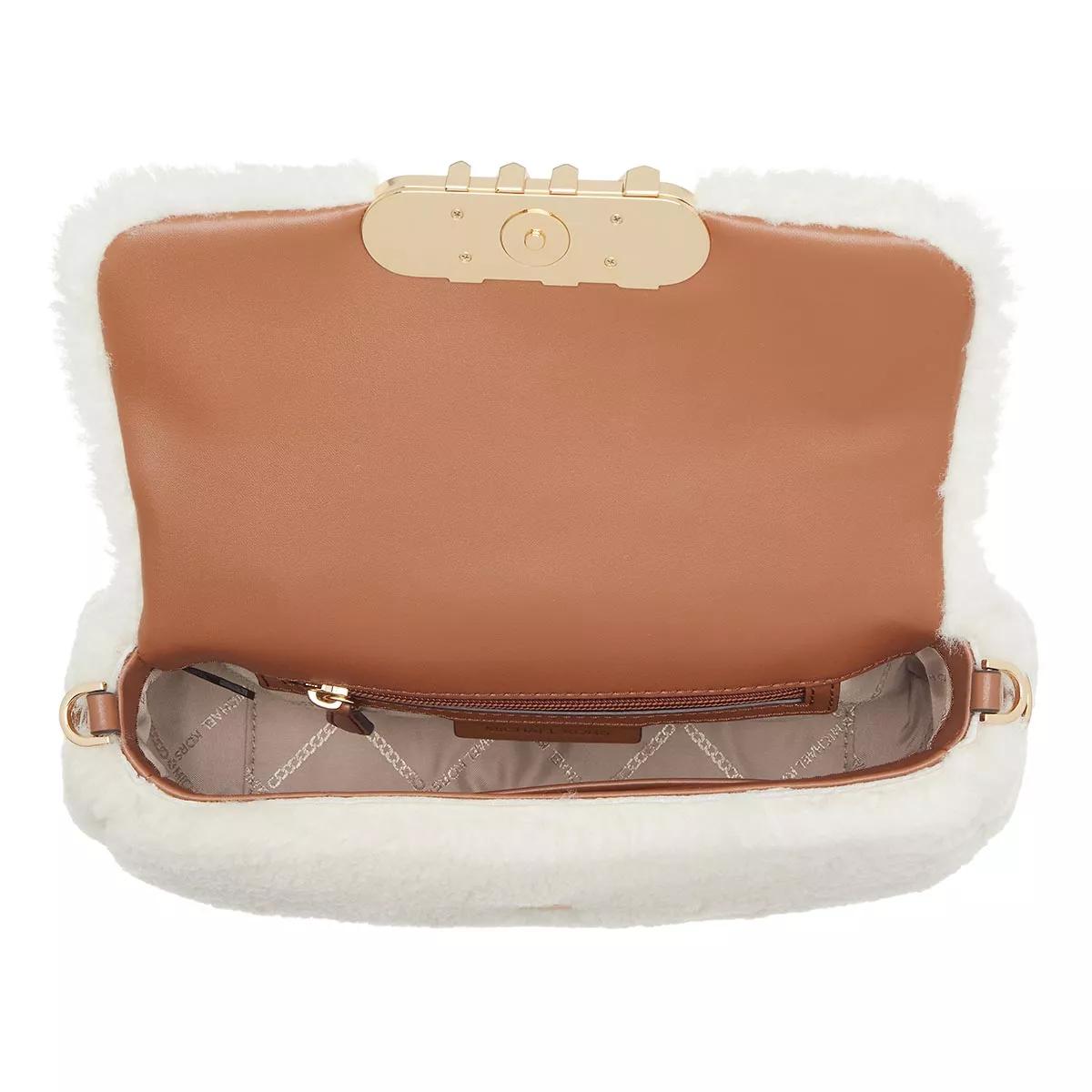 Michael Kors Pochettes Parker Medium Conv Pouchette Shoulder in crème