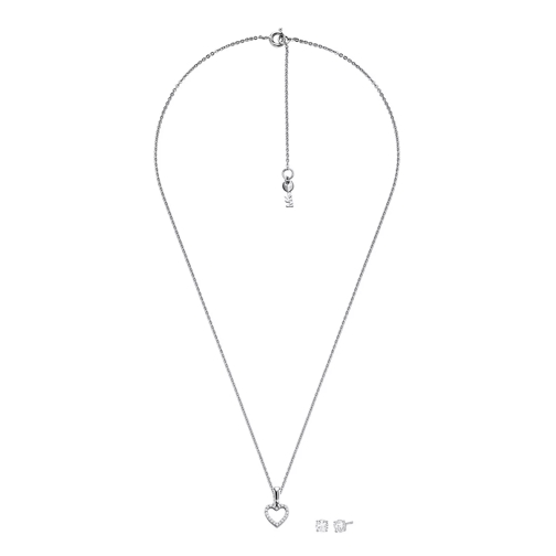 Michael Kors MKC1130AN040 Premium Set Silver Medium Necklace