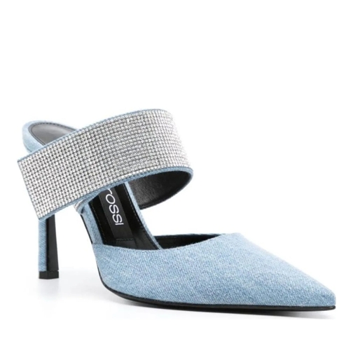 sergio rossi Claquette Sandals Blue blau