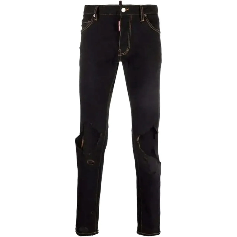 Dsquared2 Slim-Fit-Jeans Dsquared2 Cotton Denim Jeans schwarz