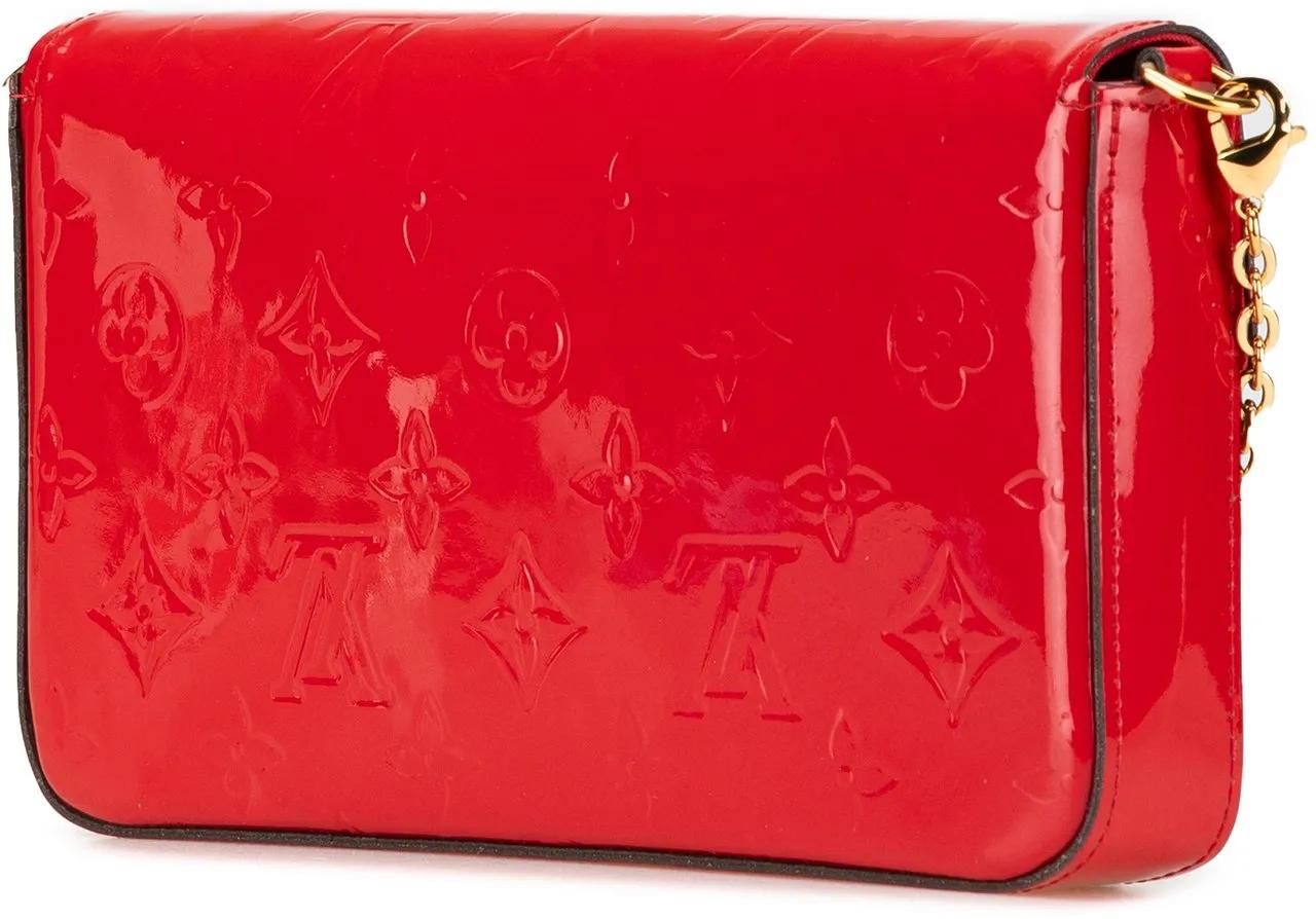 Thumbnail - Louis Vuitton Hobo Bags - 2015 Monogram Vernis Pochette Felicie - Gr. unisize - in Rot - für Damen