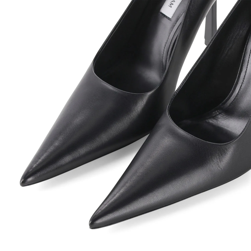 Victoria Beckham Chaussures à lacets Pumps aus Leder schwarz(Image 3)